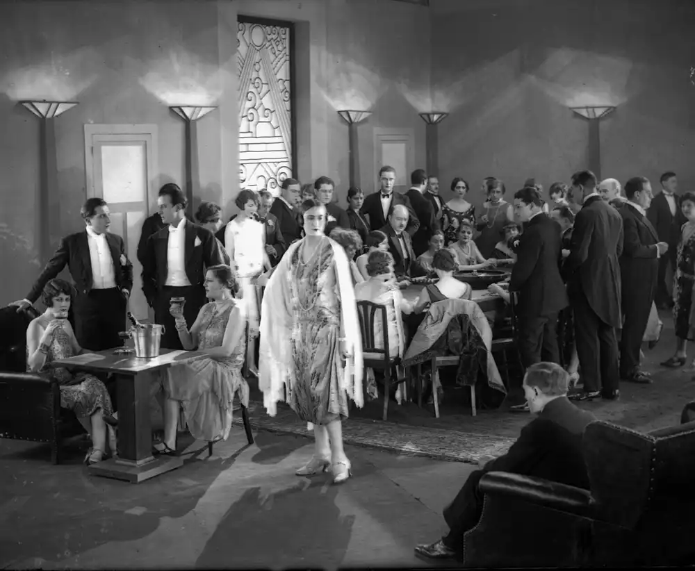 Poker d'as scene