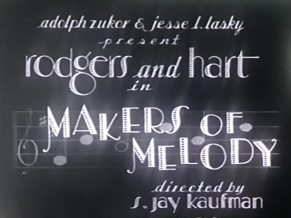 Makers of Melody scene