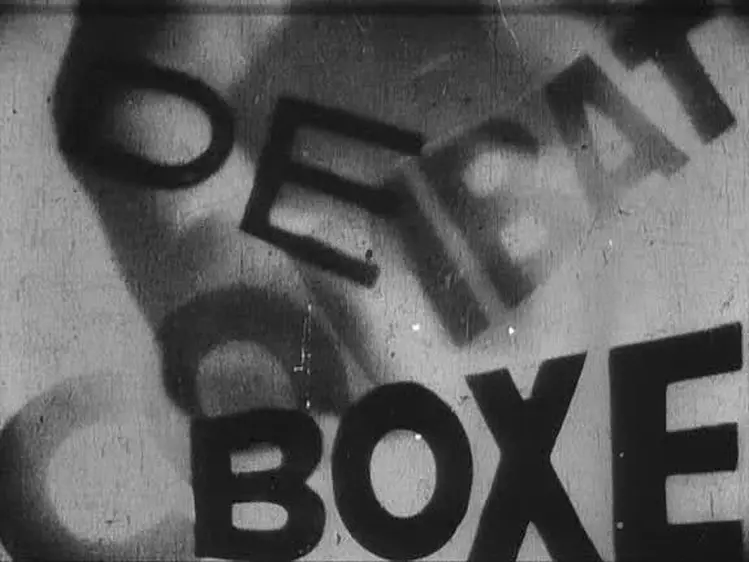 Combat de boxe photo