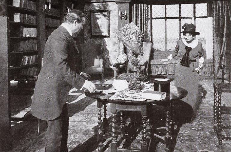 The Riddle of the Tin Soldier scene