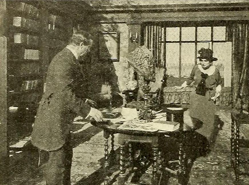 The Riddle of the Tin Soldier scene