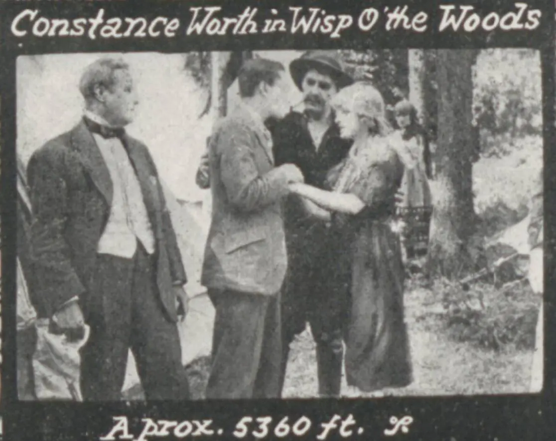 Wisp o' the Woods scene