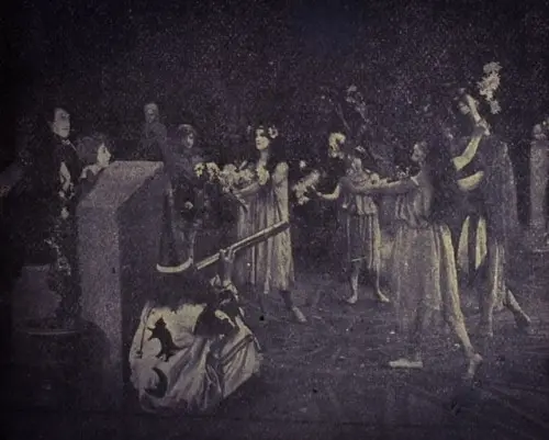 Dracula's Death scene