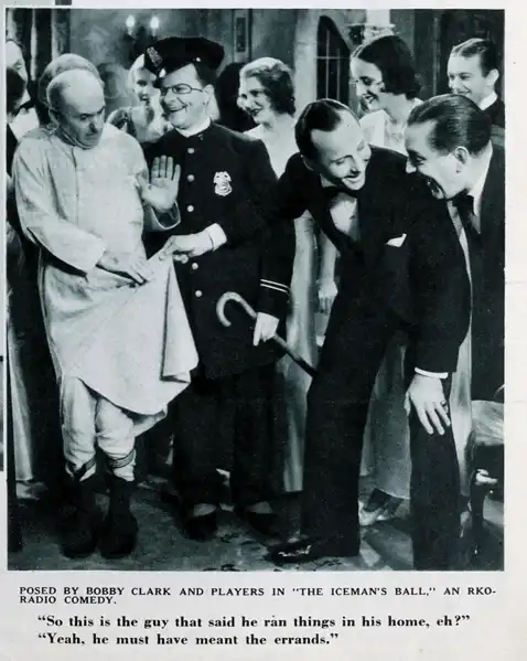 The Iceman's Ball scene