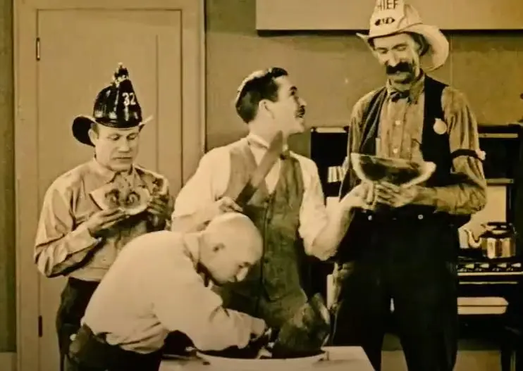 Cleaning Up scene