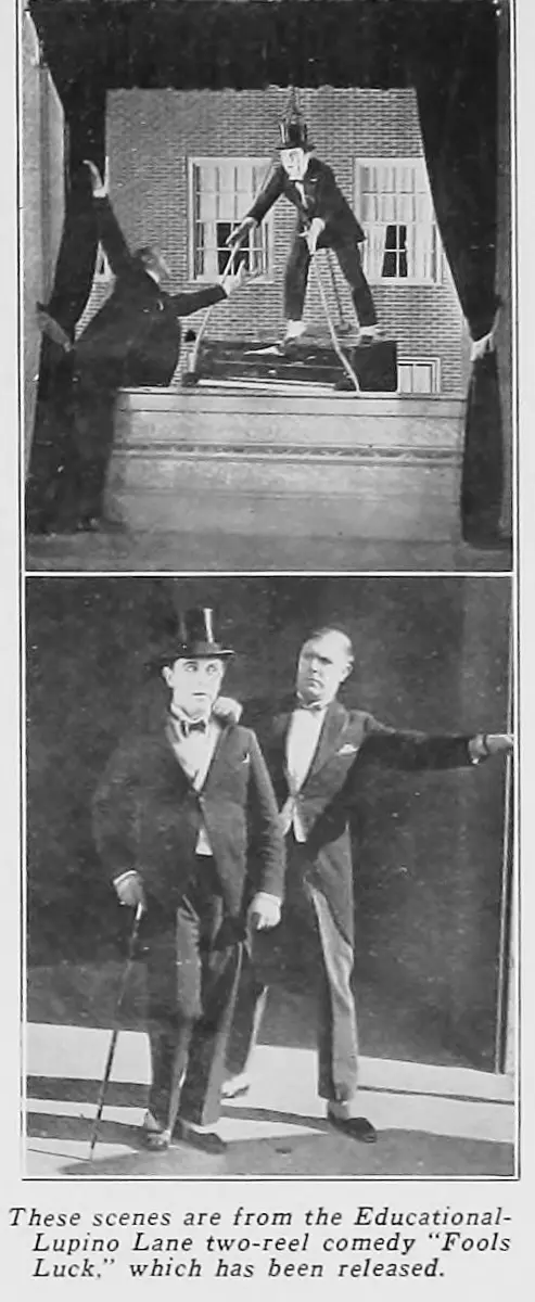Fool's Luck scene