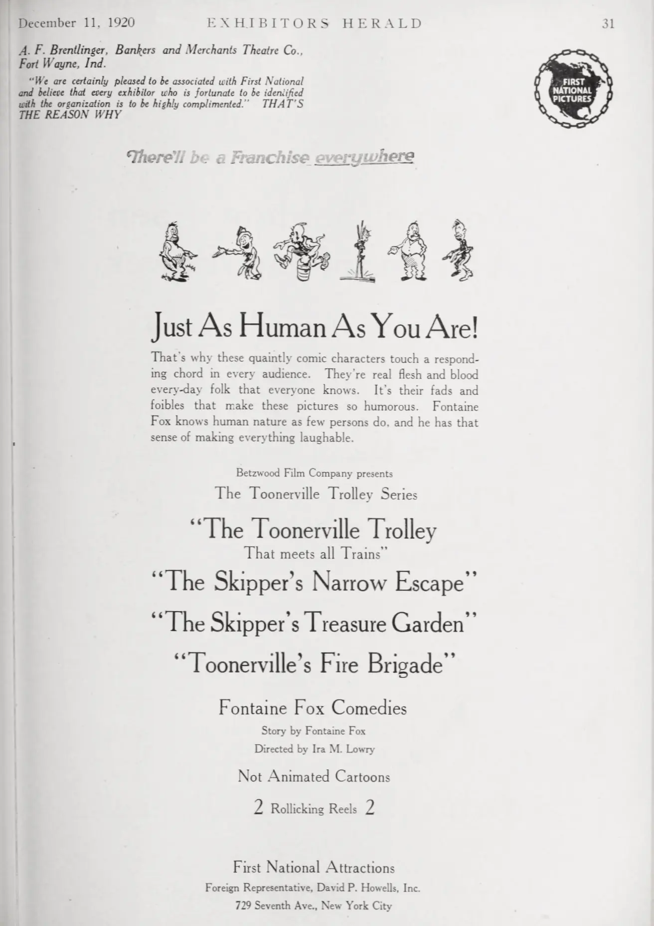 Toonerville's Fire Brigade