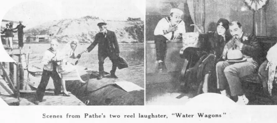Water Wagons scene