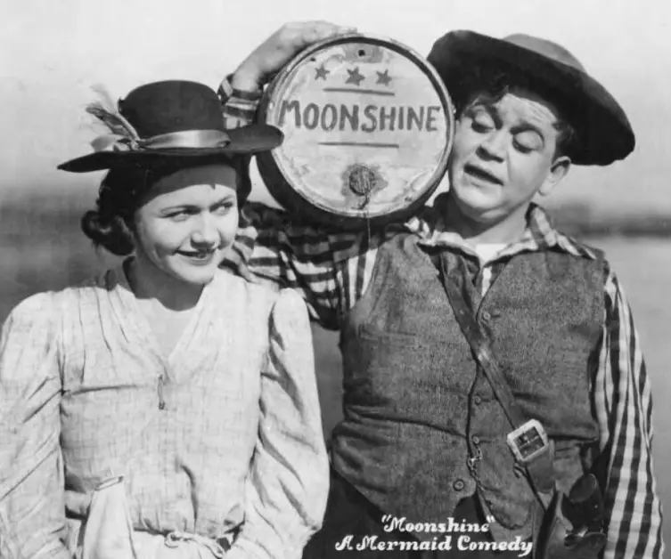 Moonshine scene