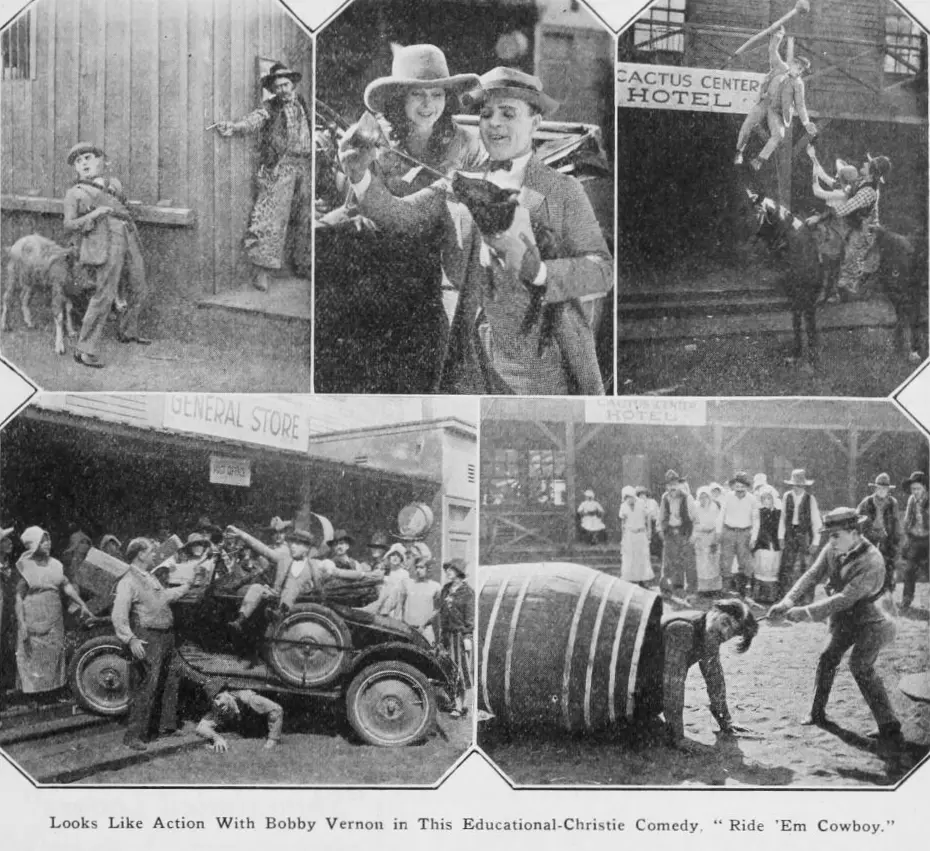 Ride 'Em Cowboy scene 1