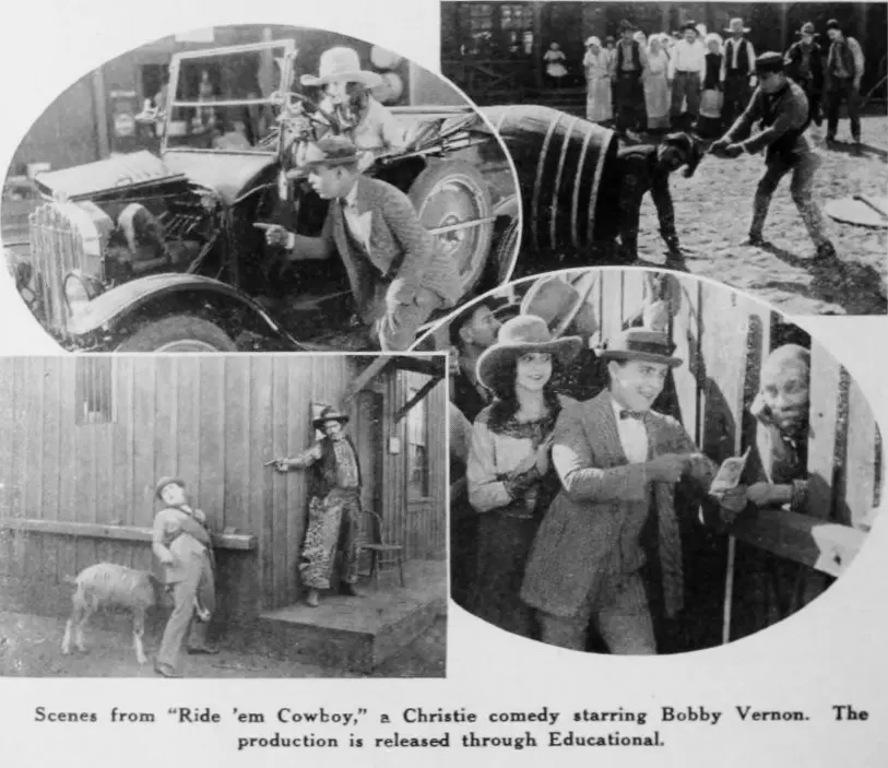 Ride 'Em Cowboy scene 2