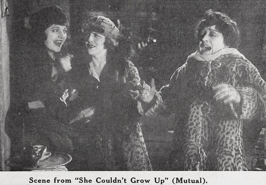 She Couldn't Grow Up scene
