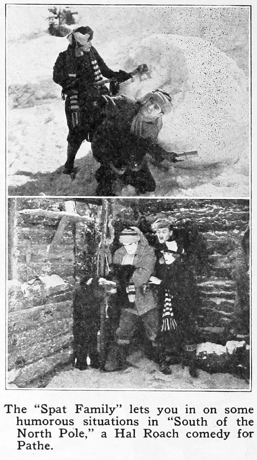 South o' the North Pole scene