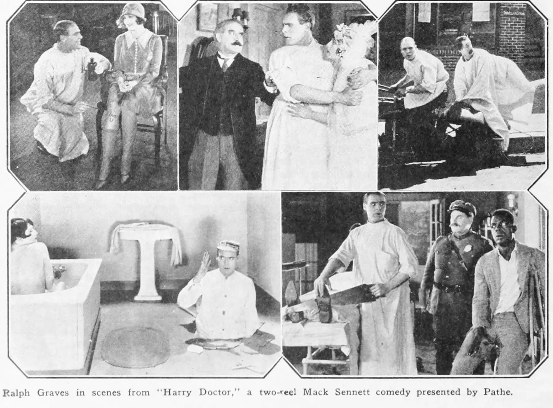 Hurry, Doctor! scene