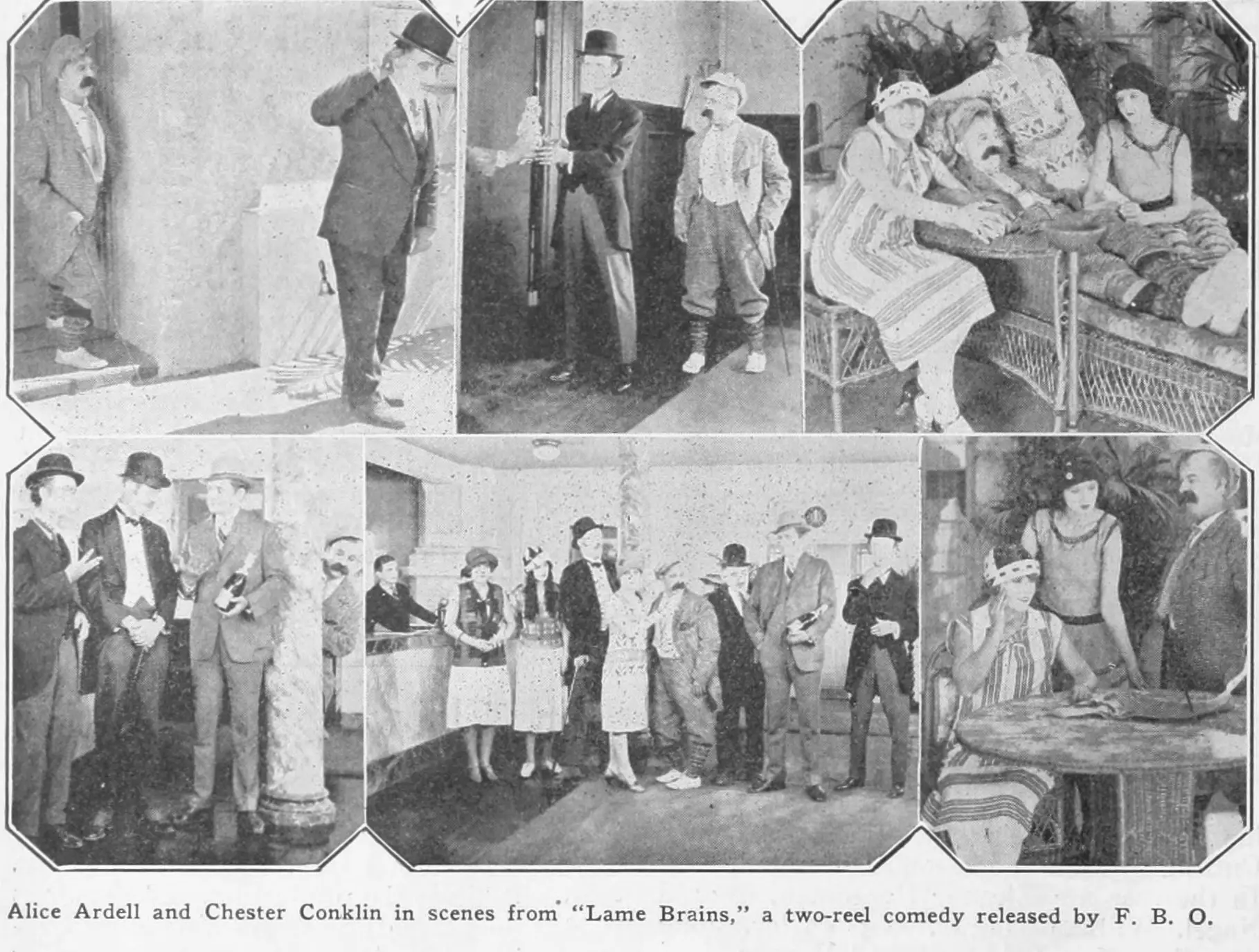 Lame Brains scene