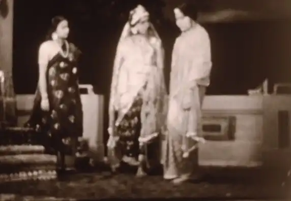 Natir Puja scene