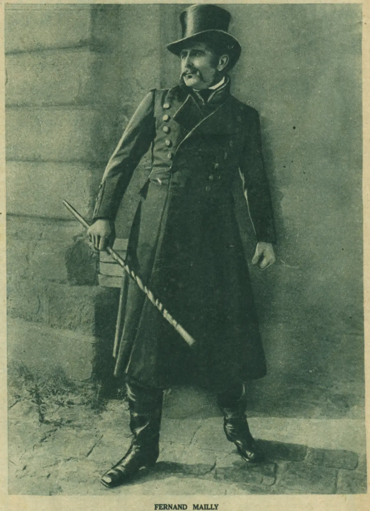 Le Juif errant scene