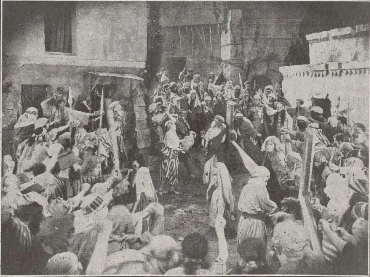 Le Juif errant scene