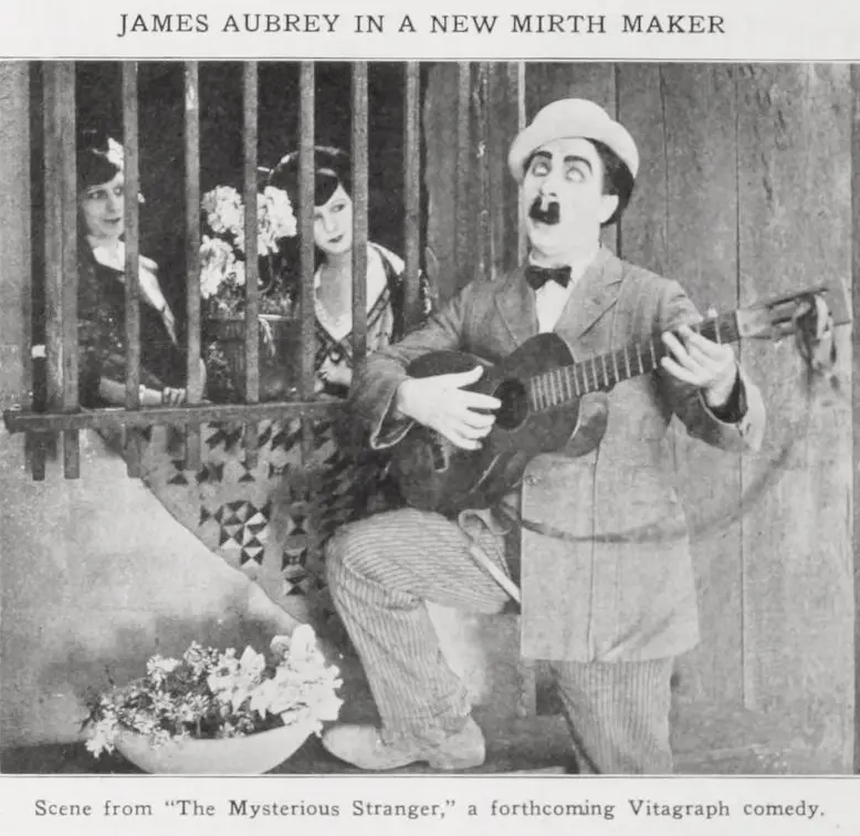 The Mysterious Stranger scene