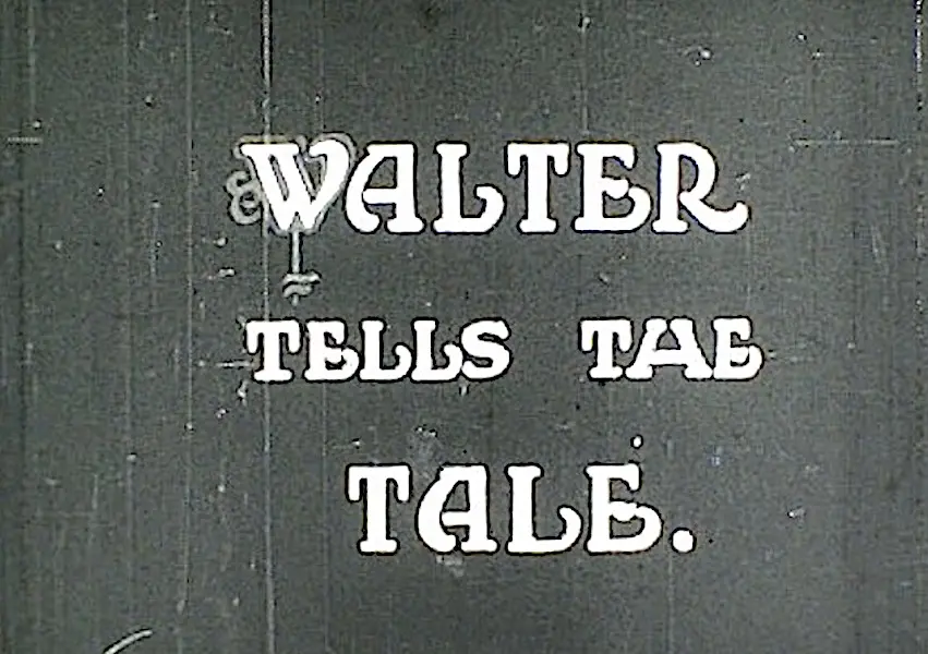 Walter Tells the Tale scene