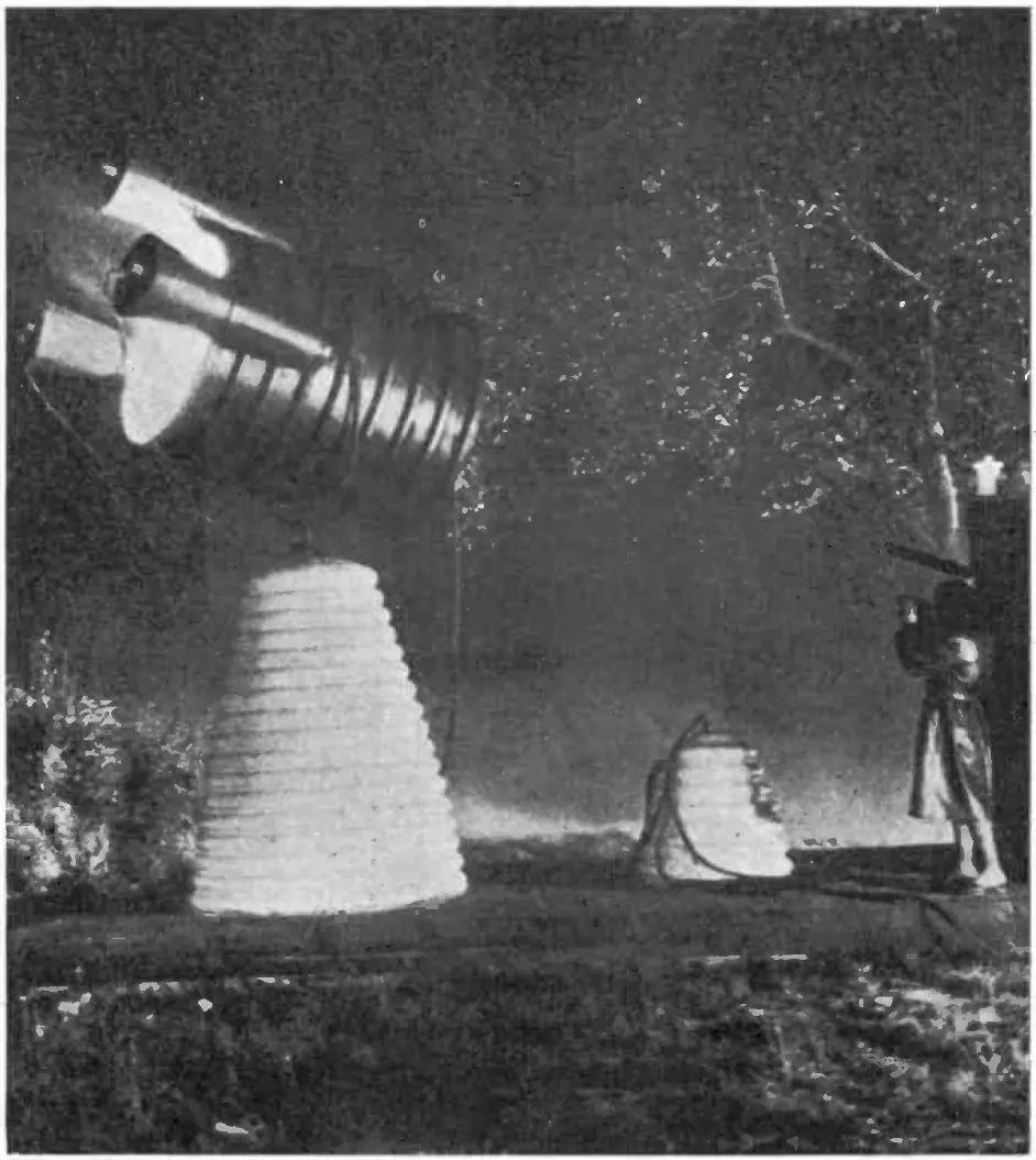 The Death Ray scene