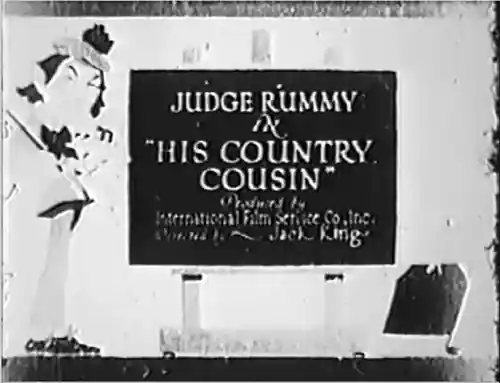 His Country Cousin scene