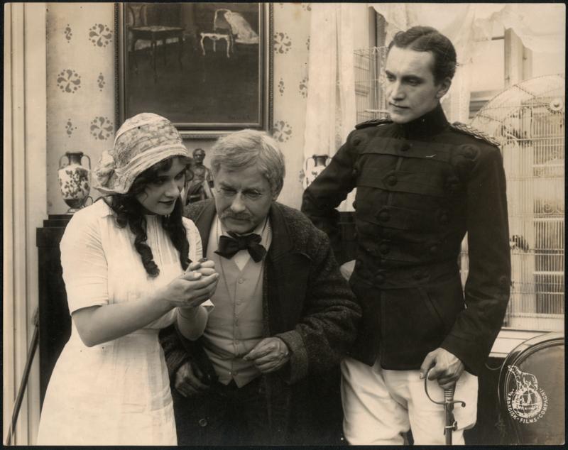 The Secret of the Old Cabinet scene