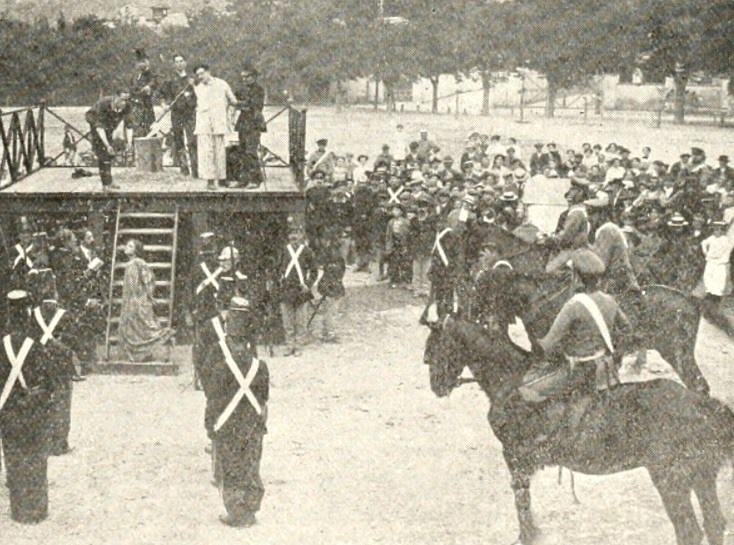 The Mystery of St. Martin's Bridge scene