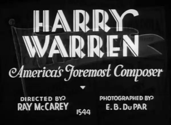 Harry Warren: America's Foremost Composer photo