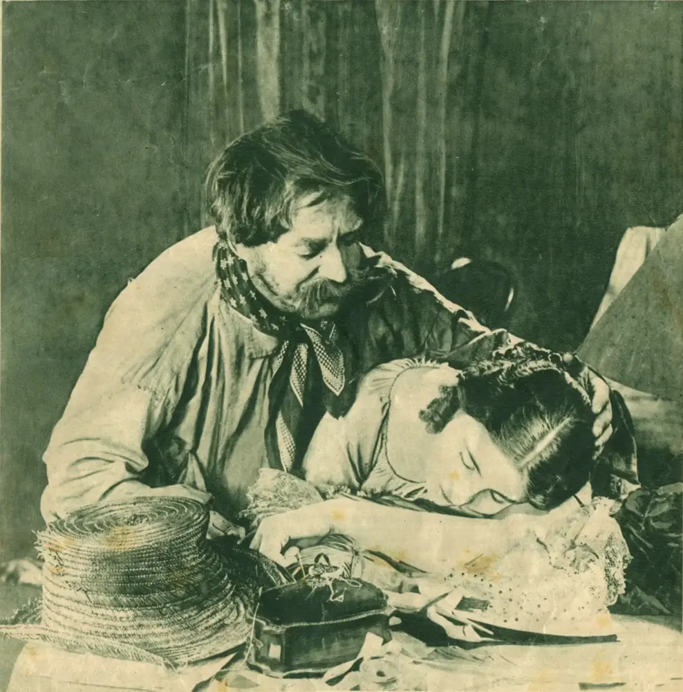 Le chiffonnier de Paris scene