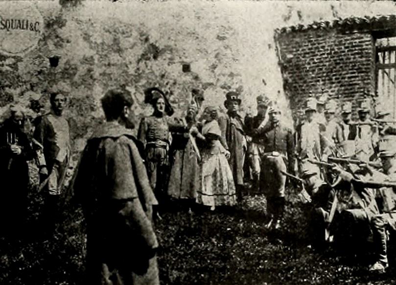 The Two Sergeants scene
