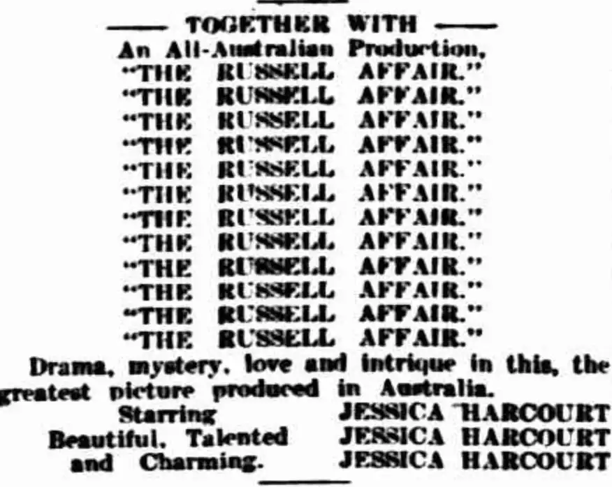 The Russell Affair scene