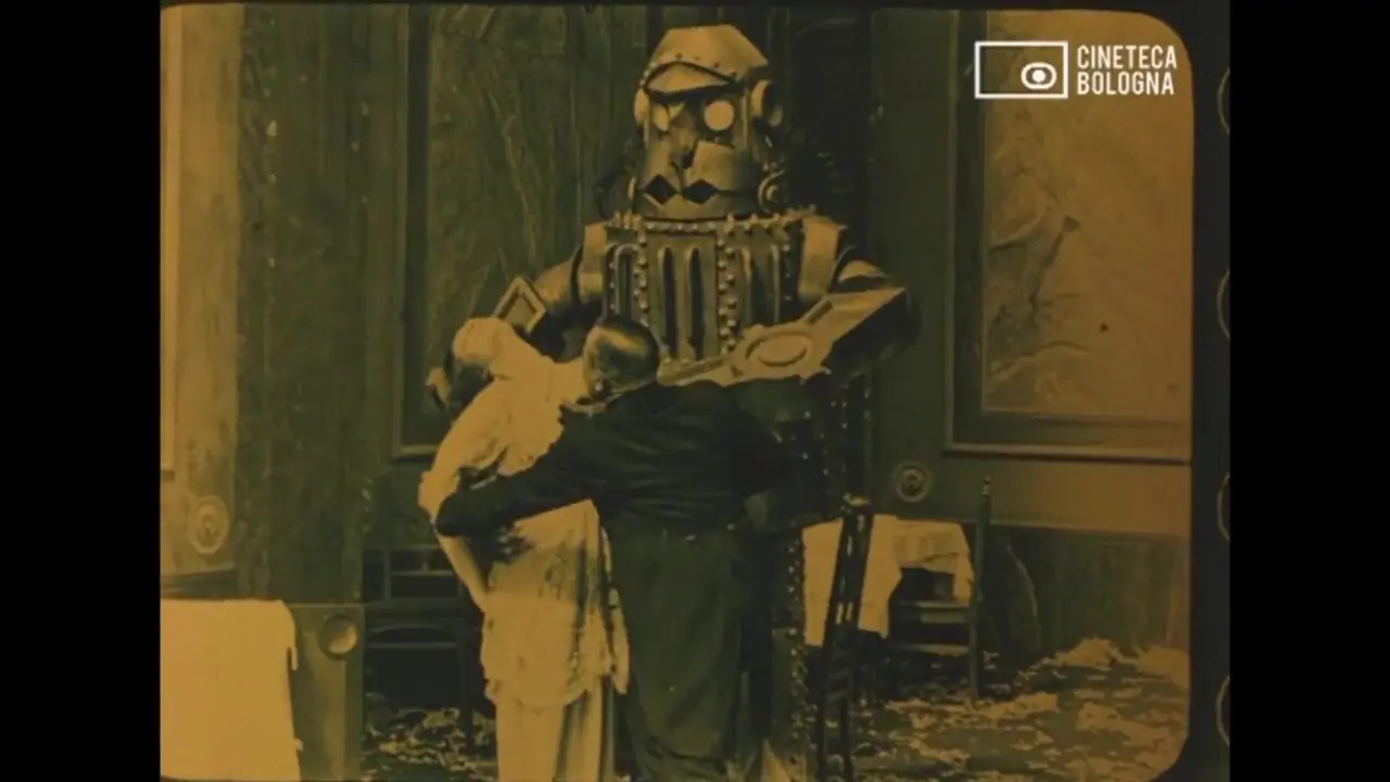 The Mechanical Man scene