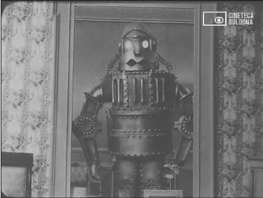 The Mechanical Man scene