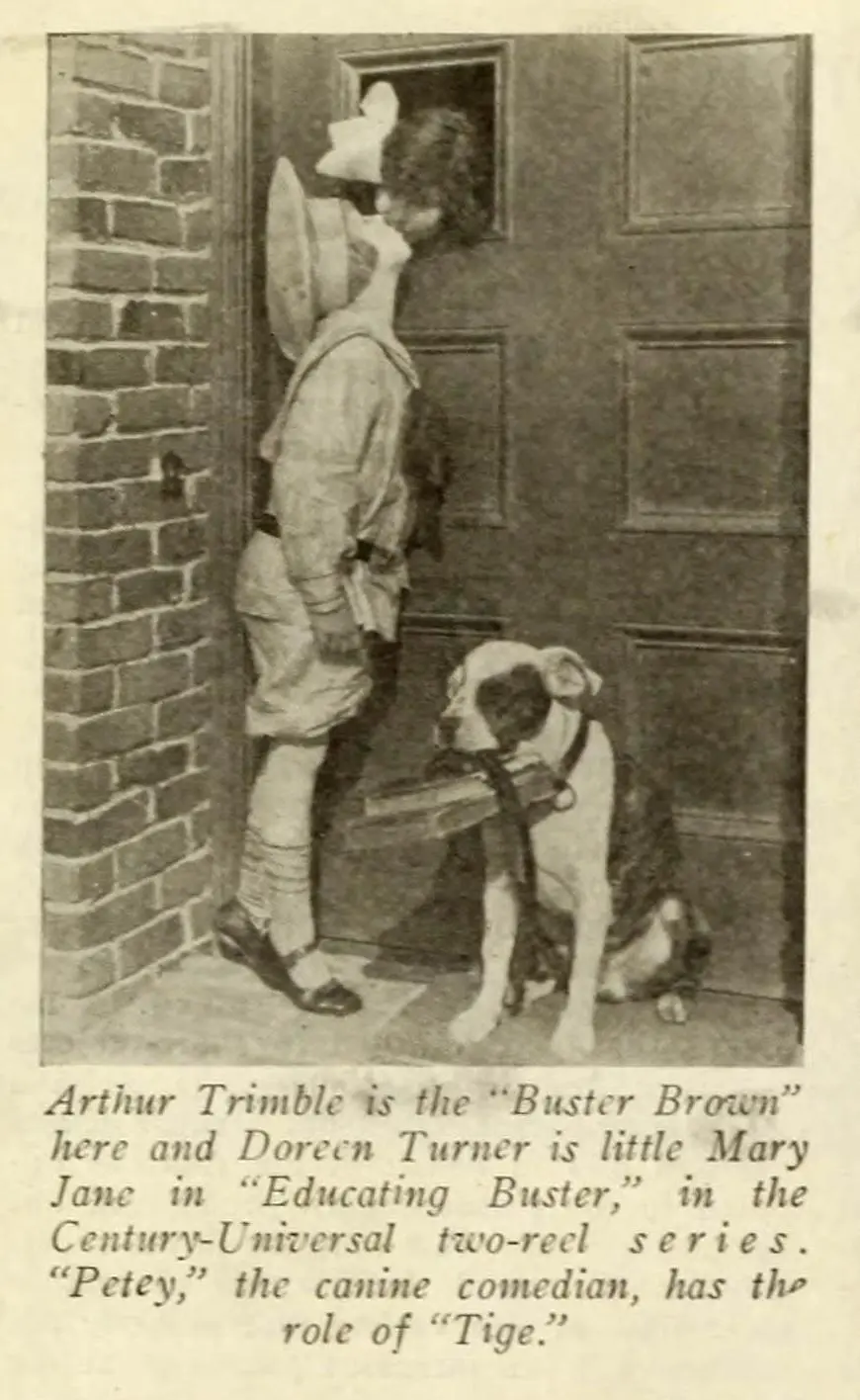 Educating Buster scene