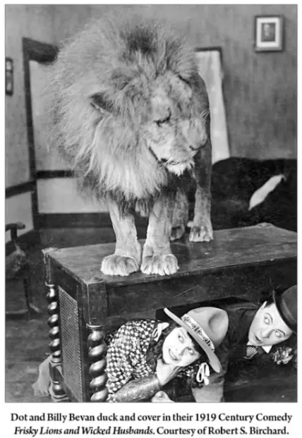 Frisky Lions and Wicked Husbands scene
