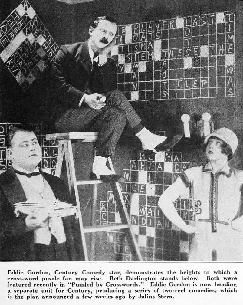 Puzzled by Crosswords scene
