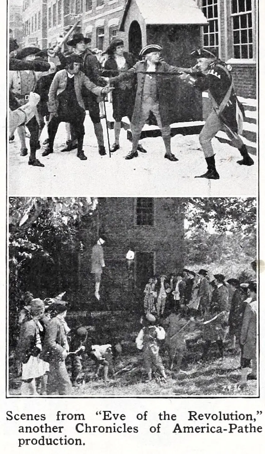 The Eve of the Revolution scene