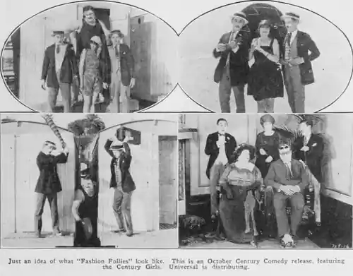 Fashion Follies scene
