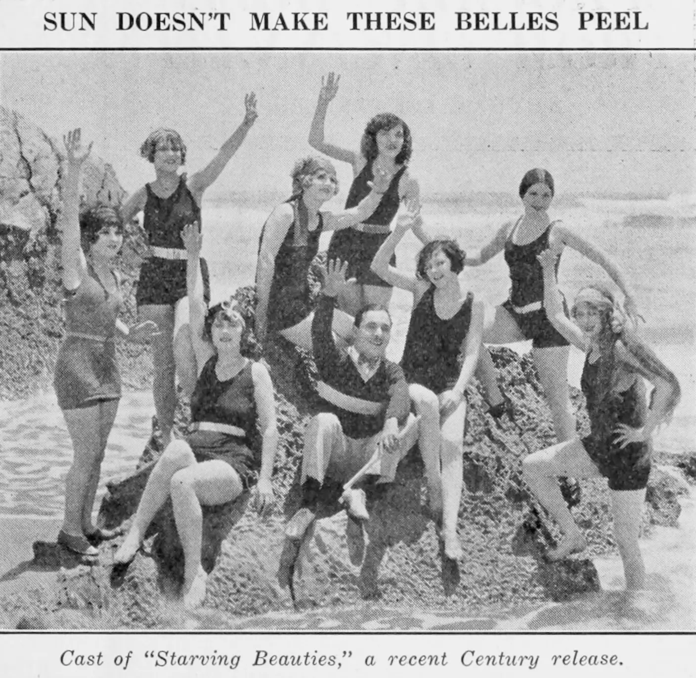 Starving Beauties scene