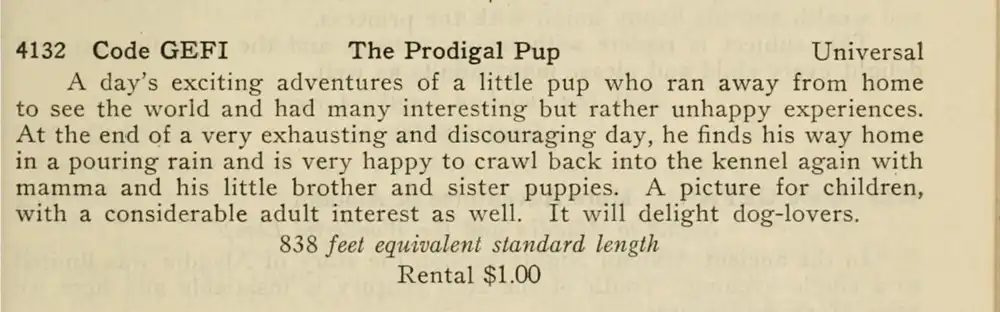 The Prodigal Pup photo