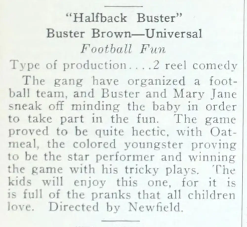 Halfback Buster