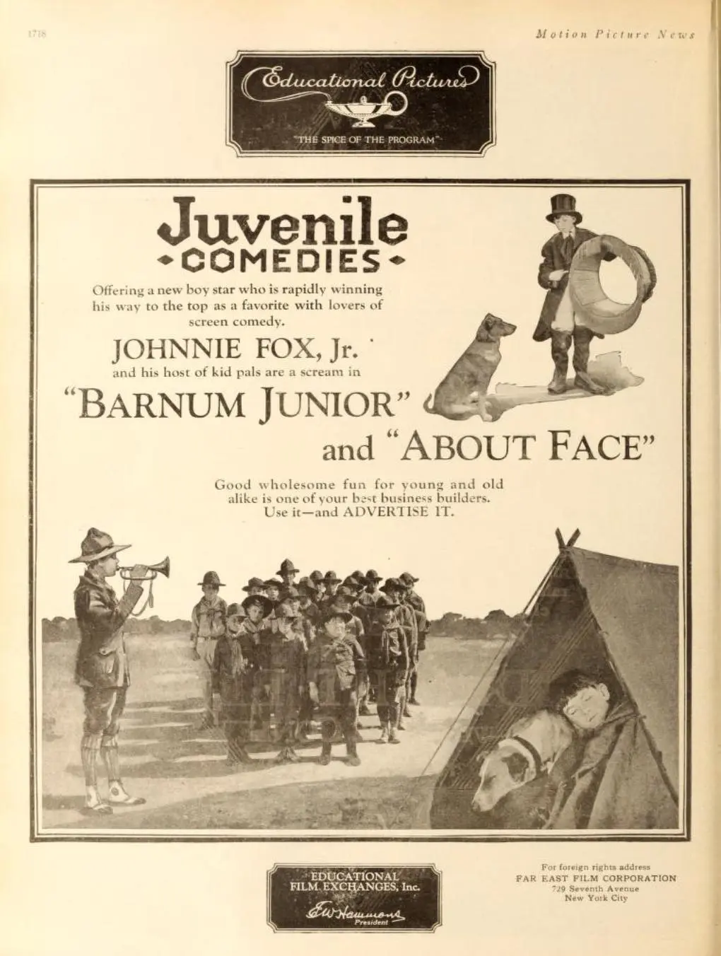 About Face scene