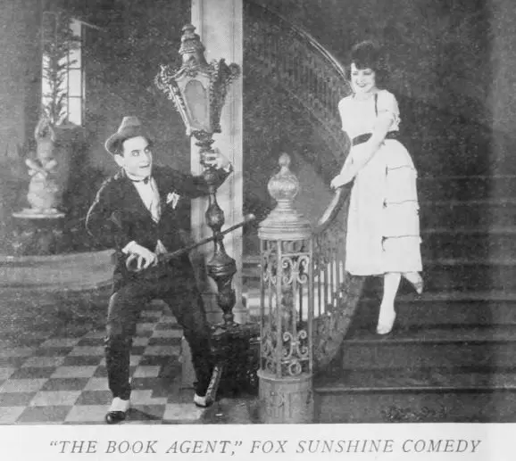 The Book Agent scene