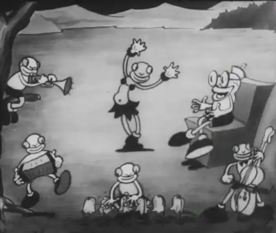 Zamilovaný vodník scene