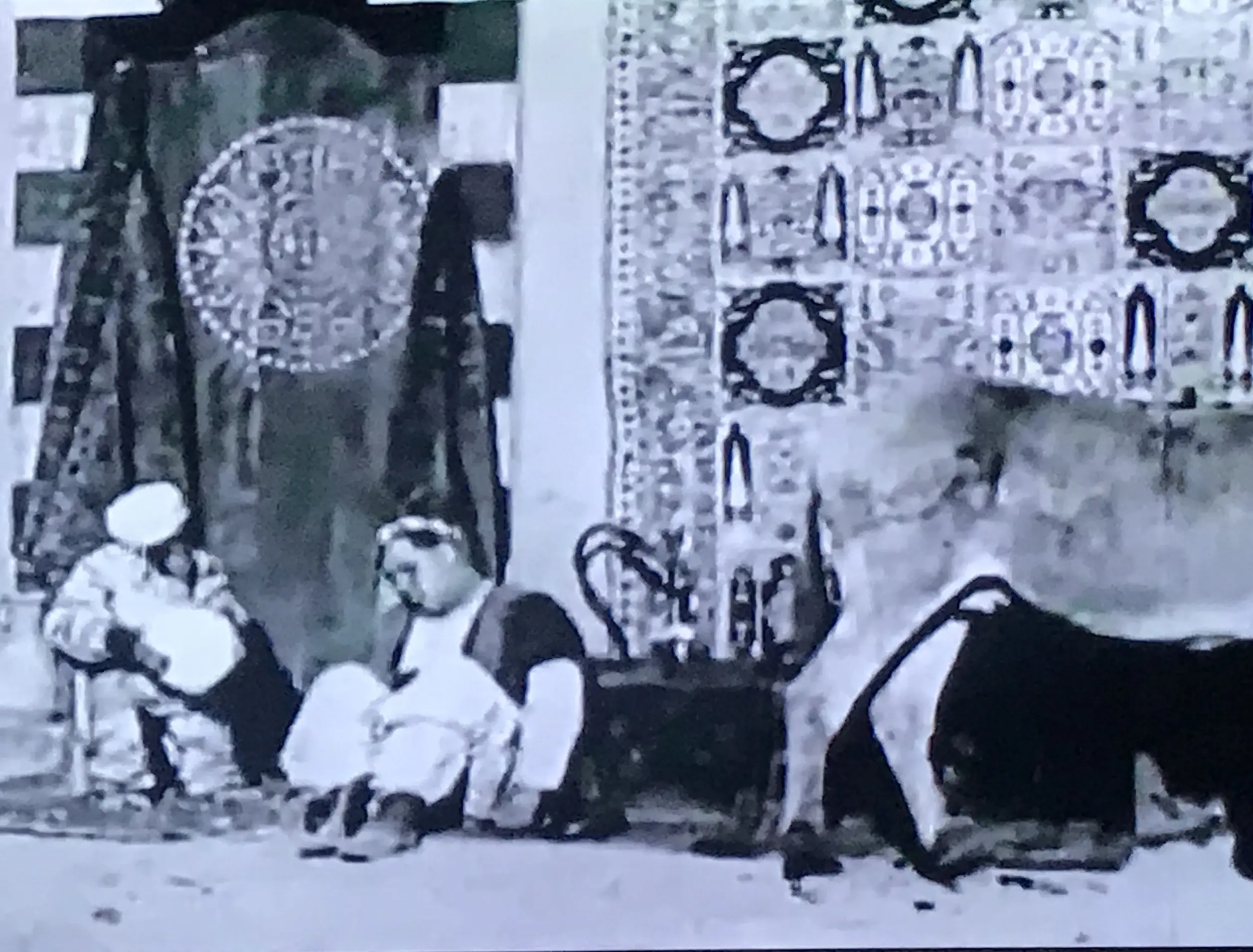 Grief in Bagdad scene