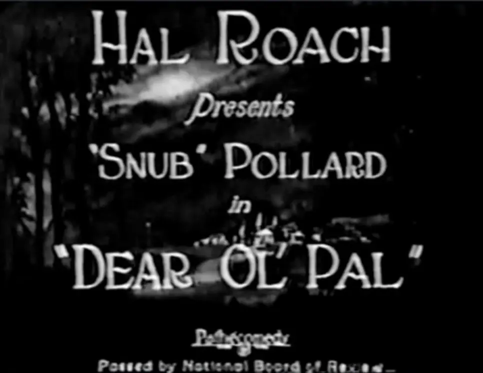 Dear Ol' Pal scene