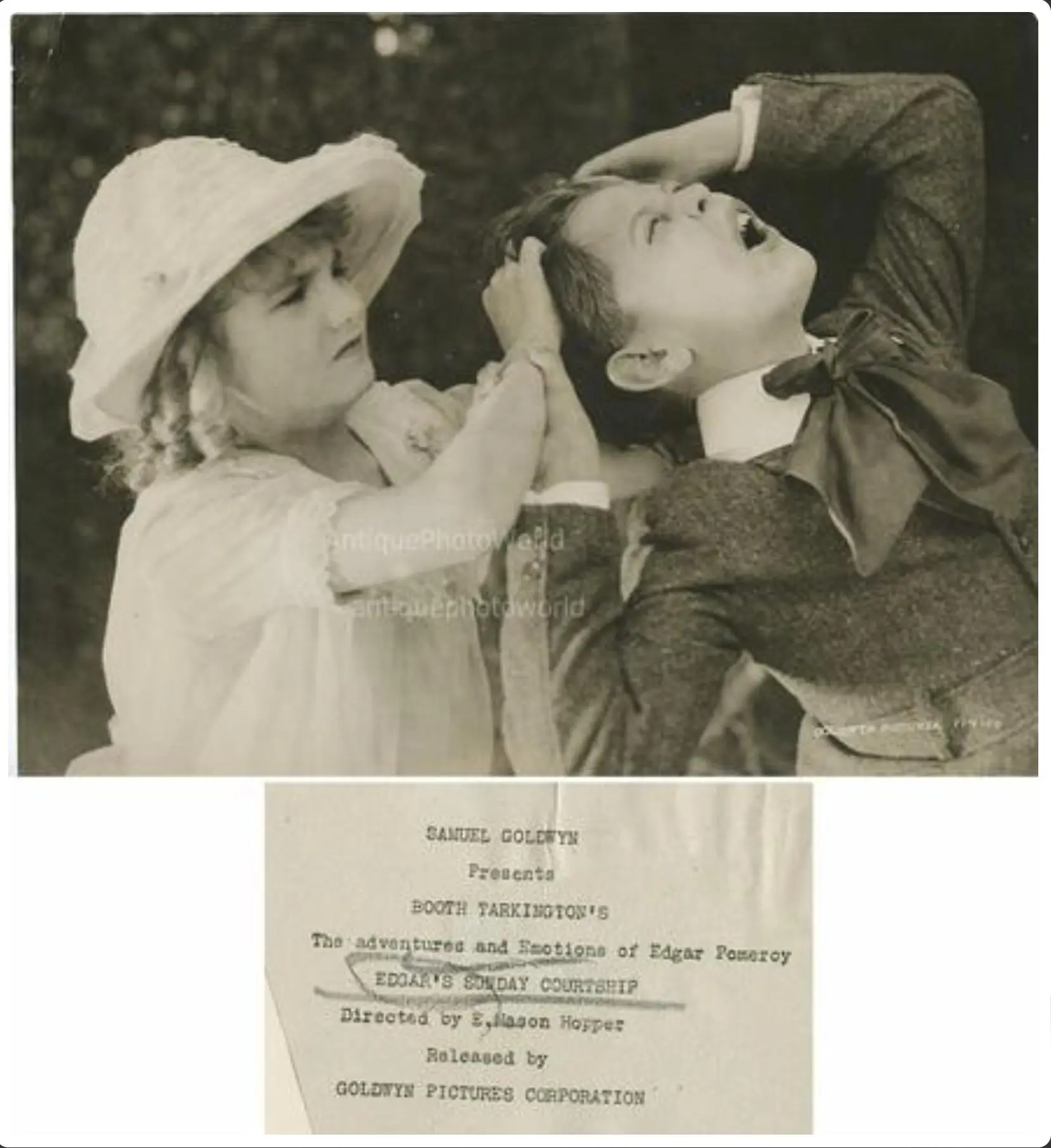 Edgar's Sunday Courtship scene
