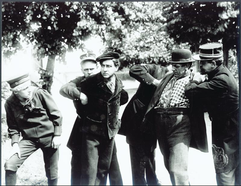 Proletardrengen scene