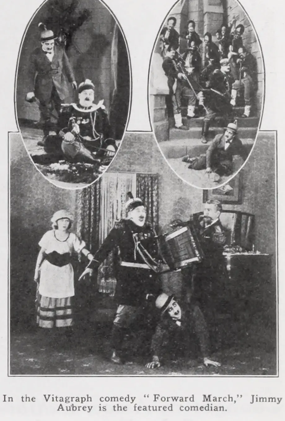 Forward March scene